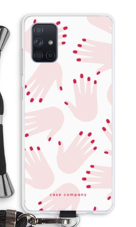 Hands pink