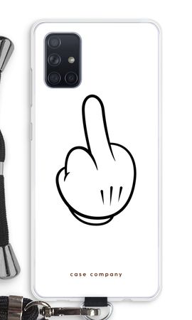 Middle finger white