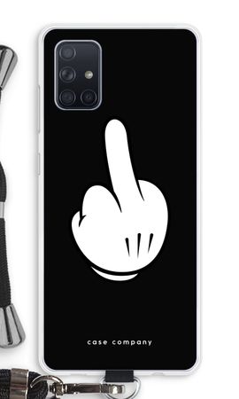 Middle finger black