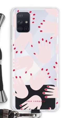 Hands pink