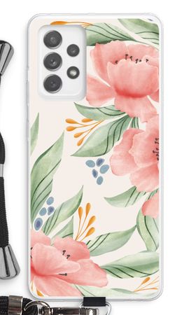 Zachtroze bloemen