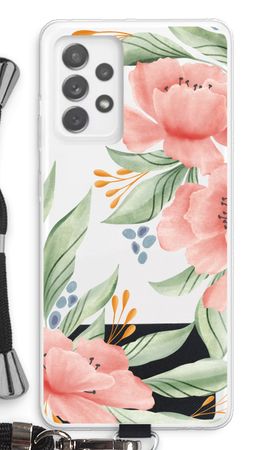 Zachtroze bloemen