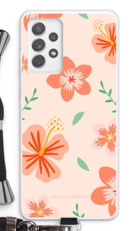 Tropical Pink Flowers