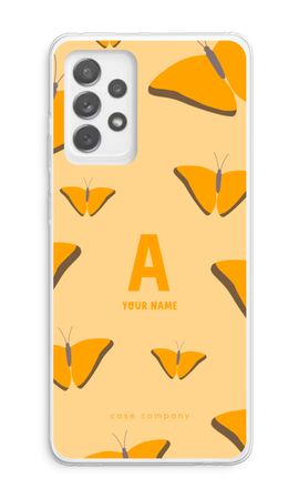 Amber Butterflies Monogram