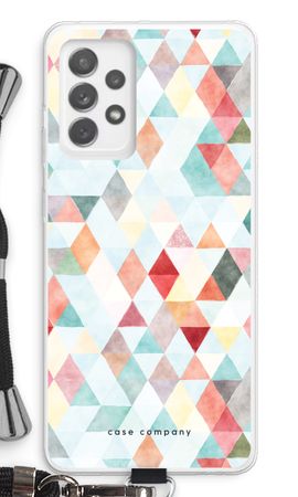 Coloured triangles pastel