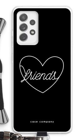 Friends heart black