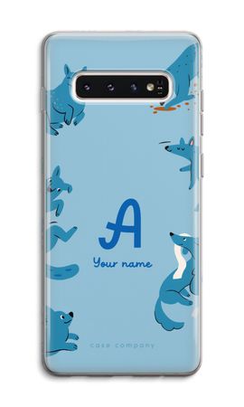 Playful Dogs Monogram