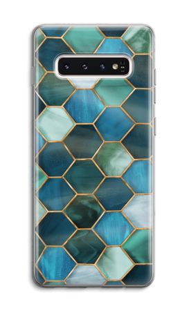 Hexagons in stained glass