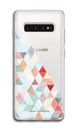 Coloured triangles pastel