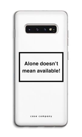 Alone