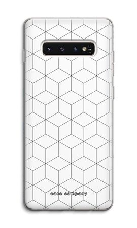 Cubes black and white