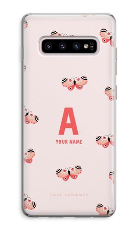 Rosy Butterflies Monogram