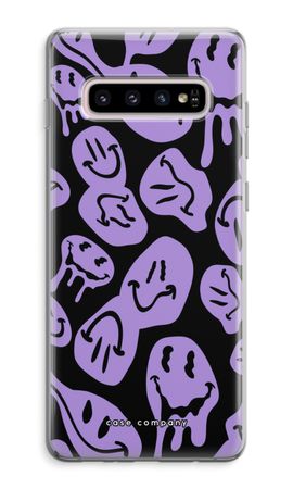 Melting Smiley - Purple