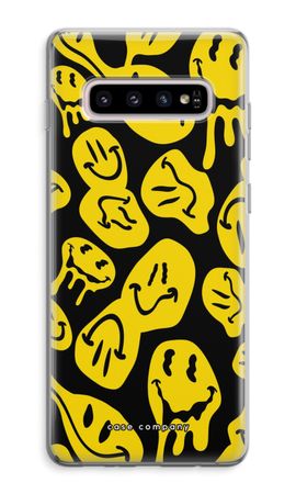 Melting smiley - Yellow