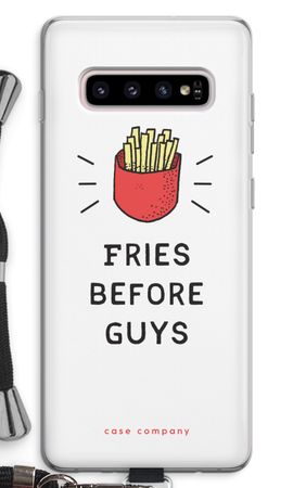 Fries before guys