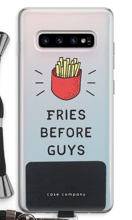 Fries before guys