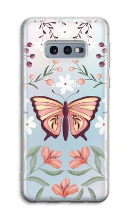 Butterfly in a floral world