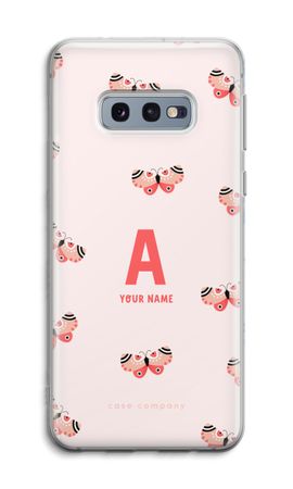 Rosy Butterflies Monogram