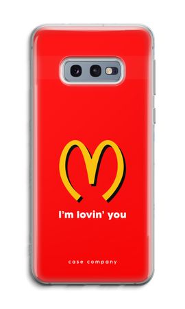 I'm lovin' you