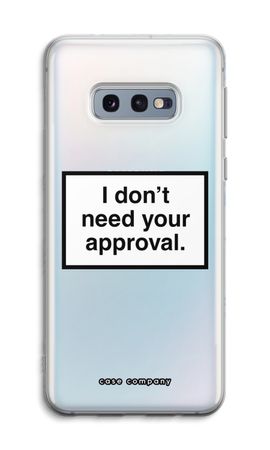 Don't need approval