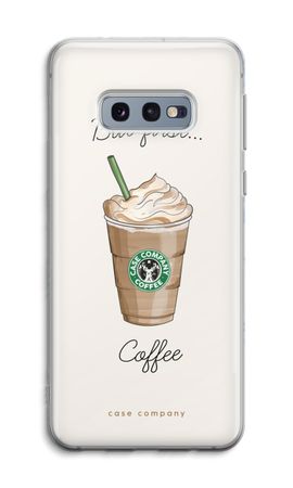 But first coffee