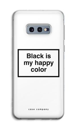 Black is my happy color