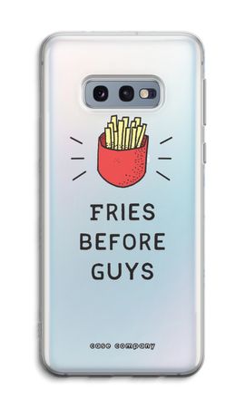 Fries before guys