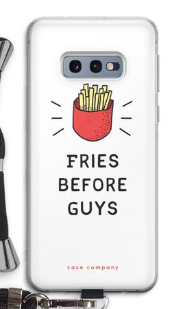 Fries before guys