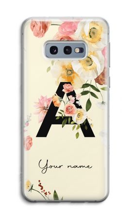 Flirty Flowers Monogram