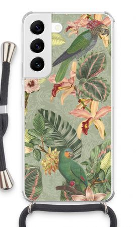 Tropical jungle parrot