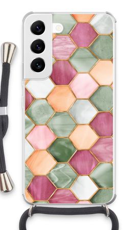 Hexagons in stained glass