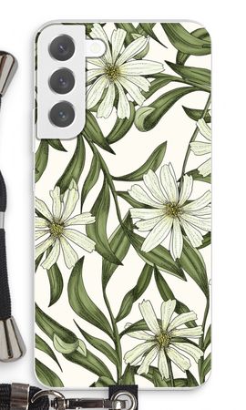 White flower pattern