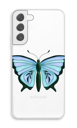 Blauer Schmetterling