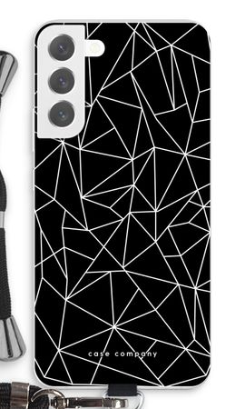 Geometric lines white