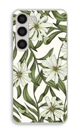White flower pattern