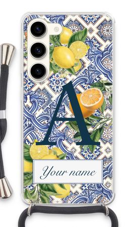 Monogram Blue tiles