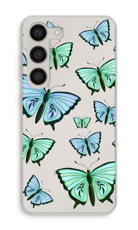 Blue & Green Butterflies