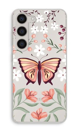 Butterfly in a floral world