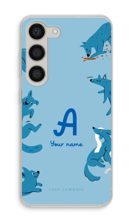 Playful Dogs Monogram