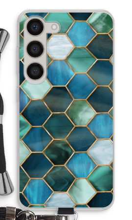 Hexagons in stained glass