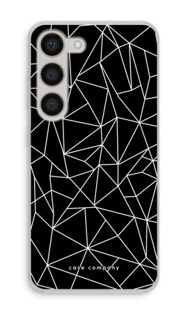 Geometric lines white