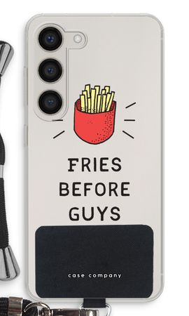 Fries before guys