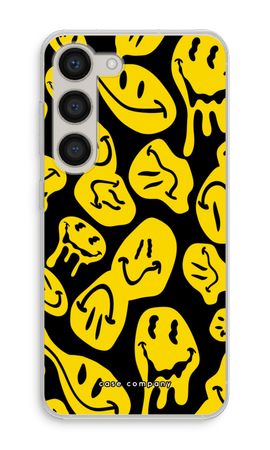 Melting smiley - Yellow