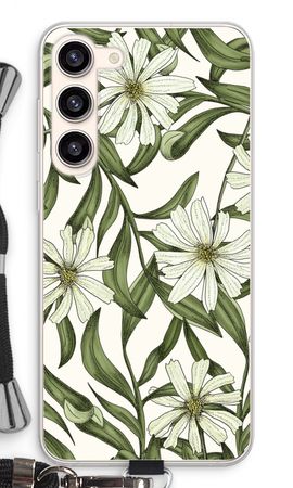 White flower pattern