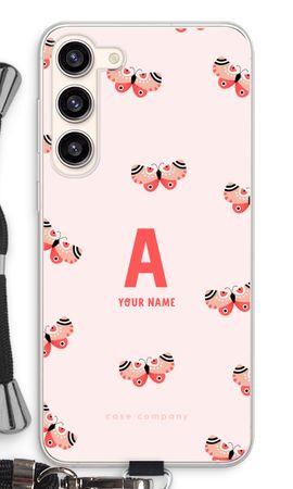 Rosy Butterflies Monogram