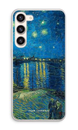 Sternennacht über der Rhône