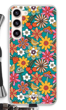 Retro Flowers N°2 - Blue