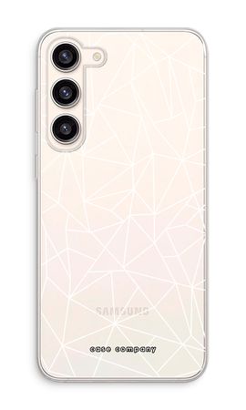 Geometric lines white