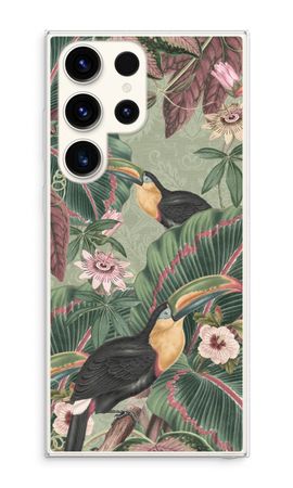 Tropical jungle toucan