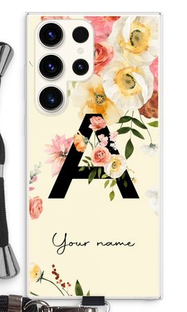 Flirty Flowers Monogram